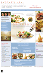 Mobile Screenshot of eattasteheal.com